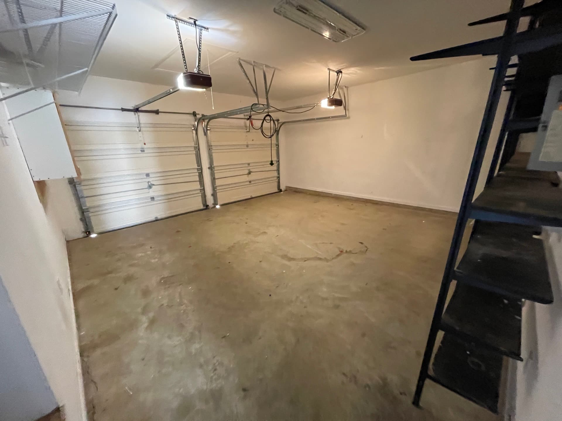 Garage cleanout transformation in Woodstock after cleaning